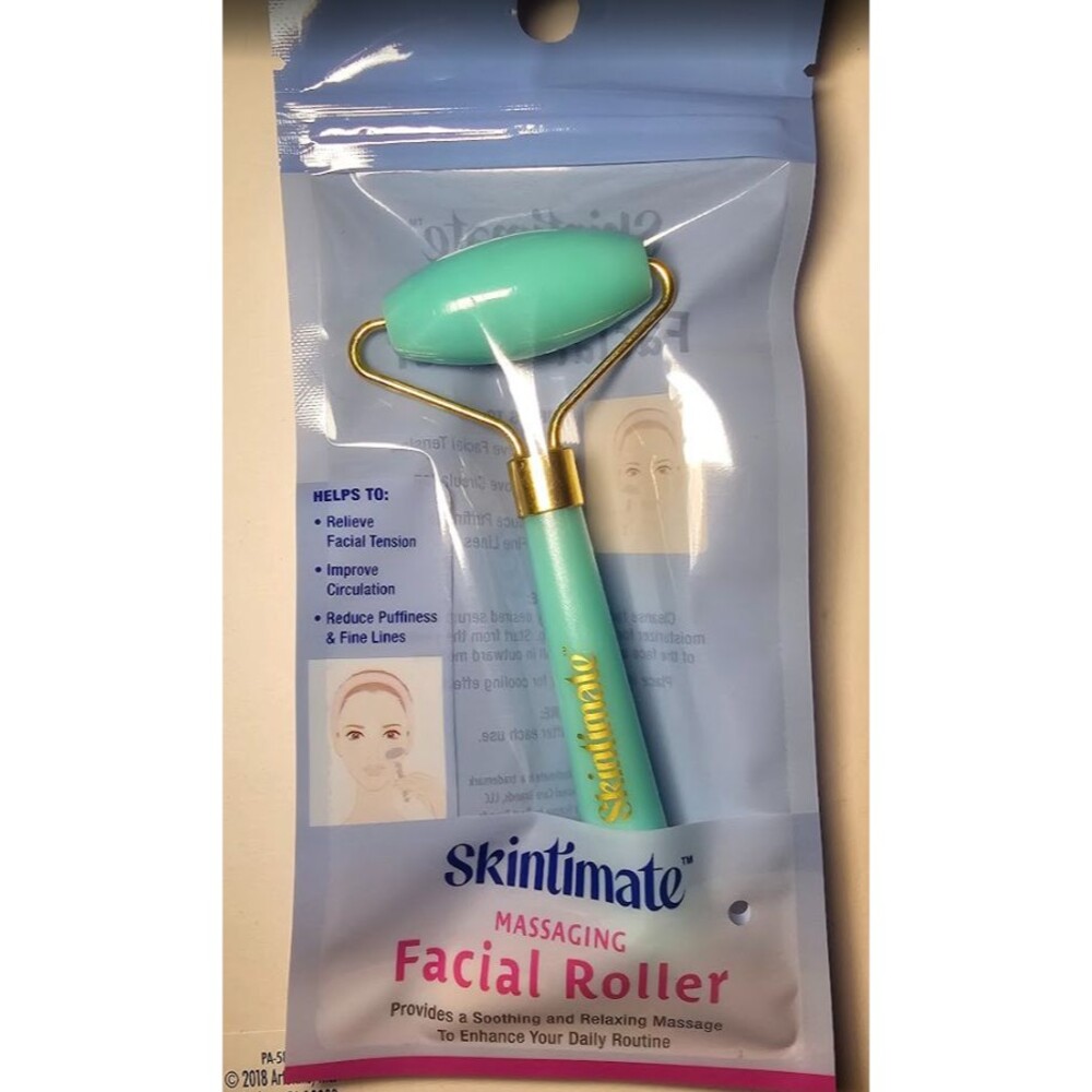 Skintimate Dual Sided Facial Roller Massager Face Tool Skincare New